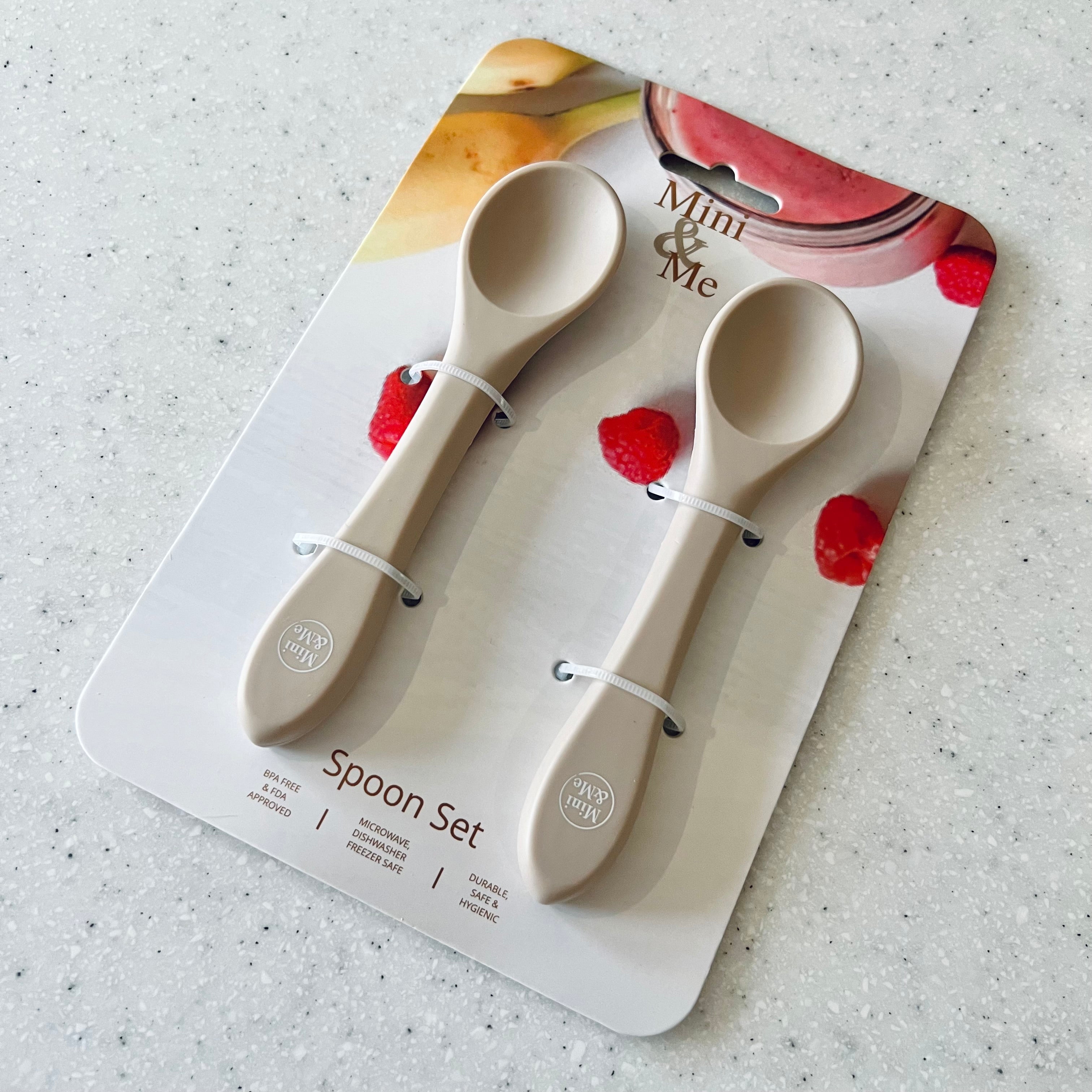 Mini & Me Spoon Set Almond – Cuddle Bug & Co